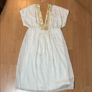 Sequence v neck dress